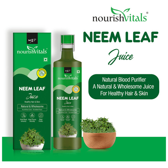 NourishVitals Neem Leaf Juice image