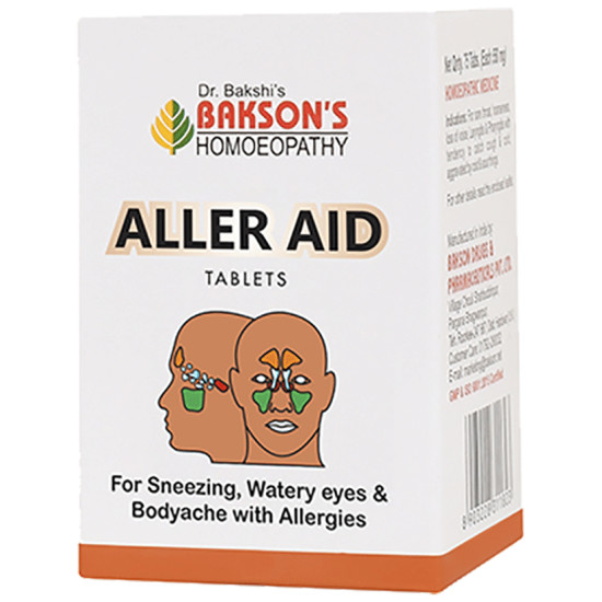 Bakson's Aller Aid Tablet image