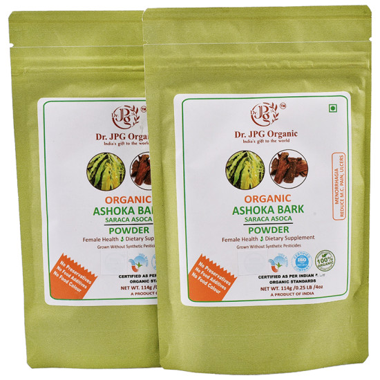 Dr. JPG Organic Ashoka Bark Powder (114gm Each) image