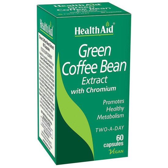 Healthaid Green Coffee Bean Extract with Chromium Capsule image