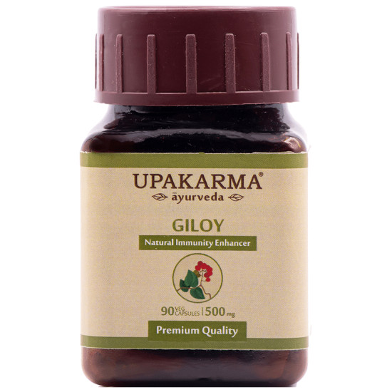 Upakarma Ayurveda Giloy Natural Immunity Enhancer Veg Capsule image