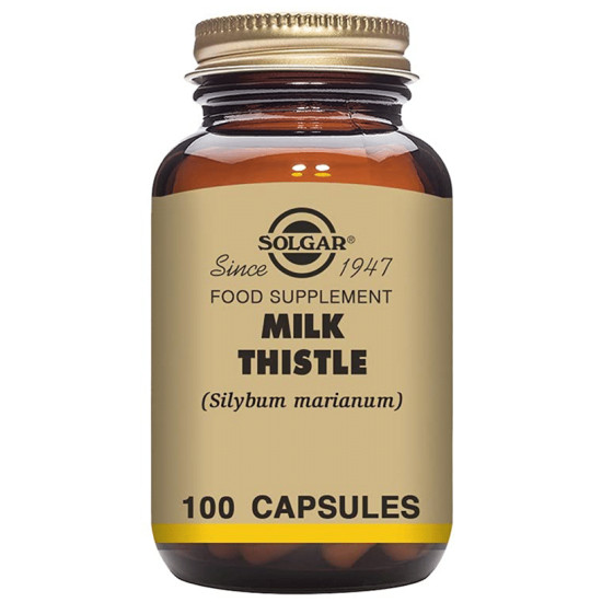 Solgar Milk Thistle Vegetable Capsule image