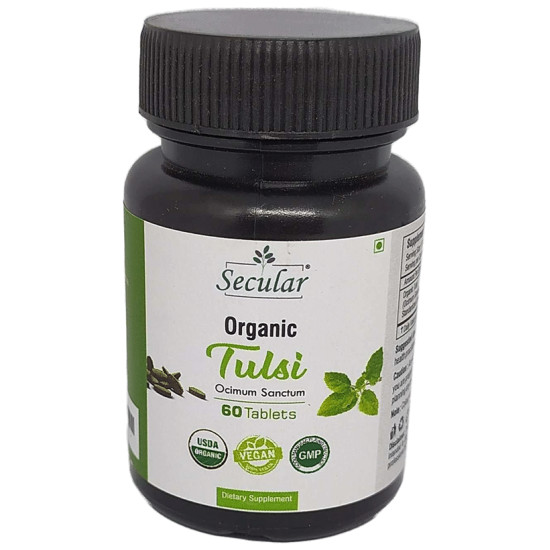 Secular Organic Tulsi Tablet image