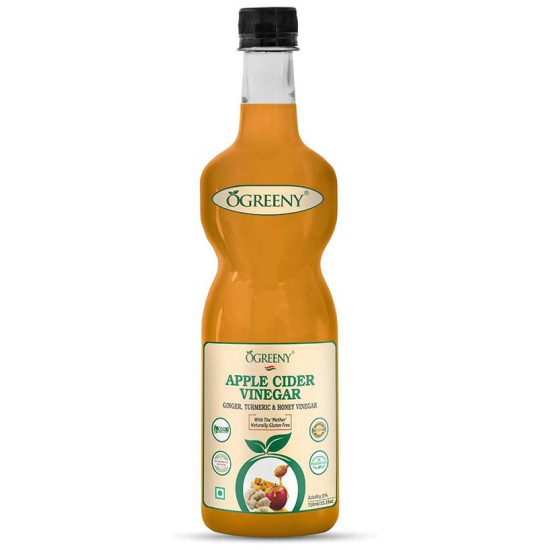 Ogreeny Apple Cider Vinegar with the Mother Ginger, Turmeric & Honey image