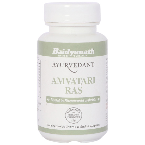 Baidyanath (Jhansi) Ayurvedant Amvatari Ras Tablet image