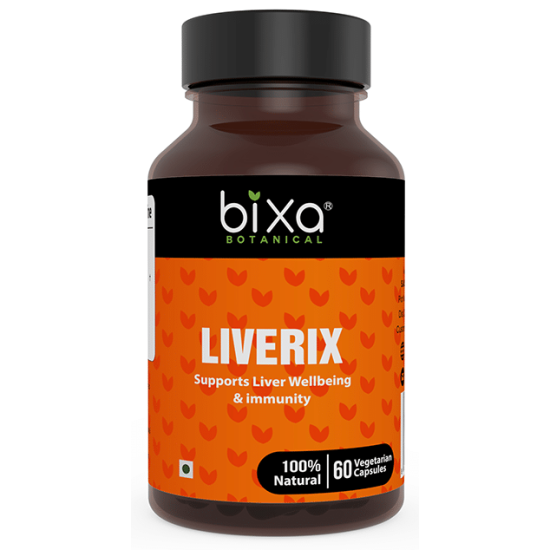 Bixa Botanical Liverix 450mg Vegetarian Capsule image