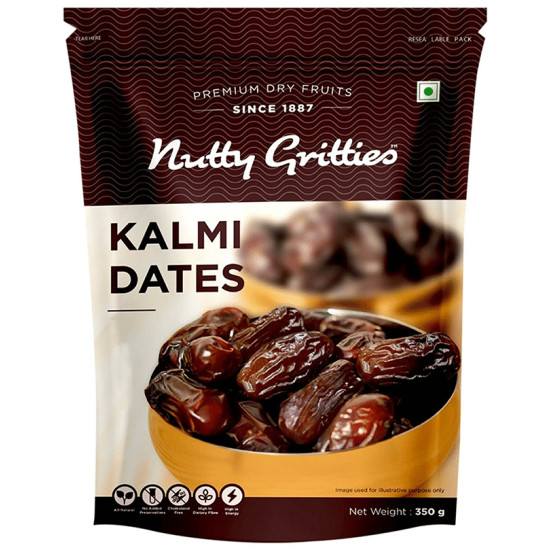 Nutty Gritties Kamli Dates (350gm Each) image