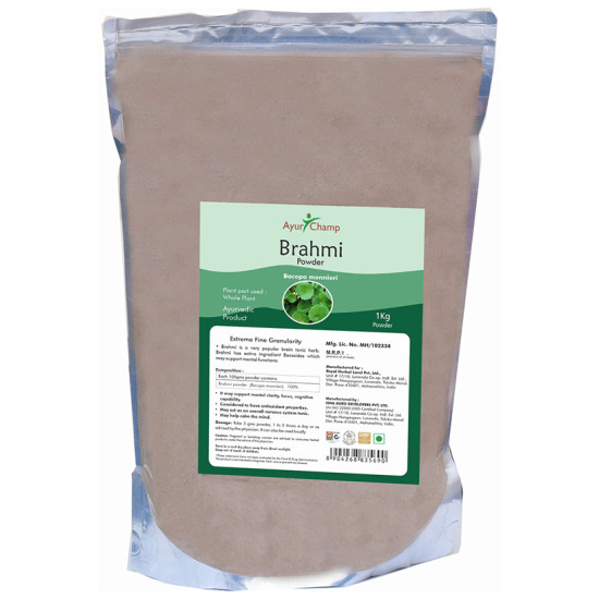 Ayur Champ Brahmi Bacopa Monnieri Powder image