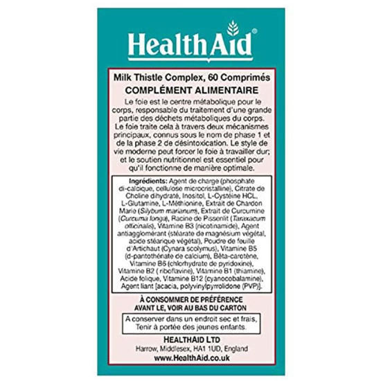 Healthaid Milk Thistle Complex Chewable Tablet image