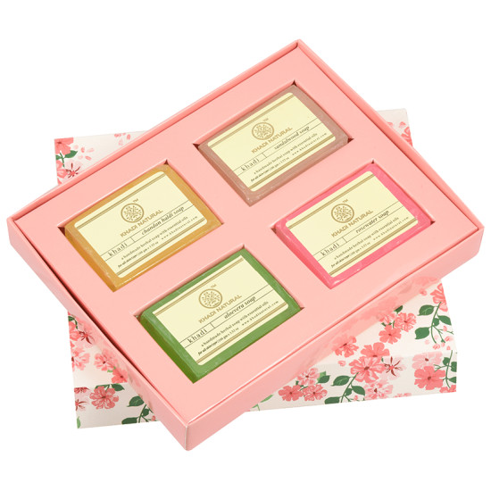 Khadi Naturals Ayurvedic Soap Kit image