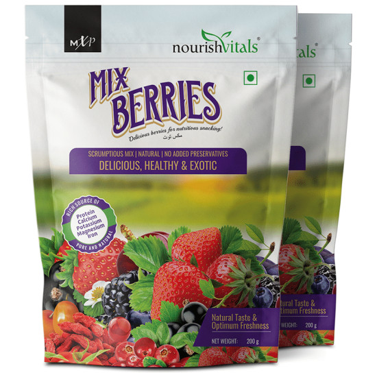 NourishVitals Mix Berries (200gm Each) image