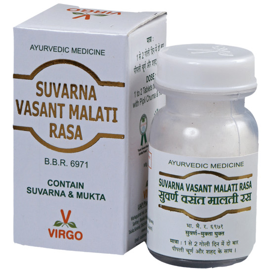 Virgo Suvarna Vasant Malati Rasa Tablet image