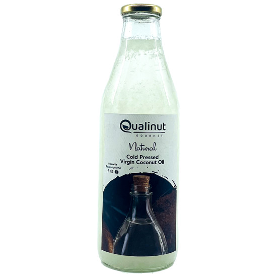 Qualinut Gourmet Natural Cold Pressed Virgin Coconut Oil image