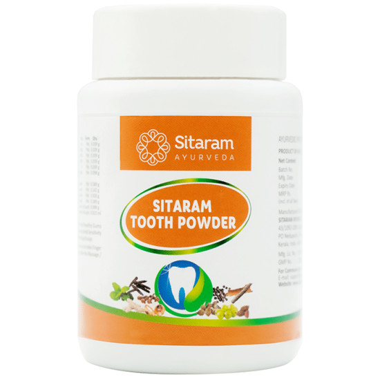 Sitaram Ayurveda Sitaram Tooth Powder(50gm Each) image