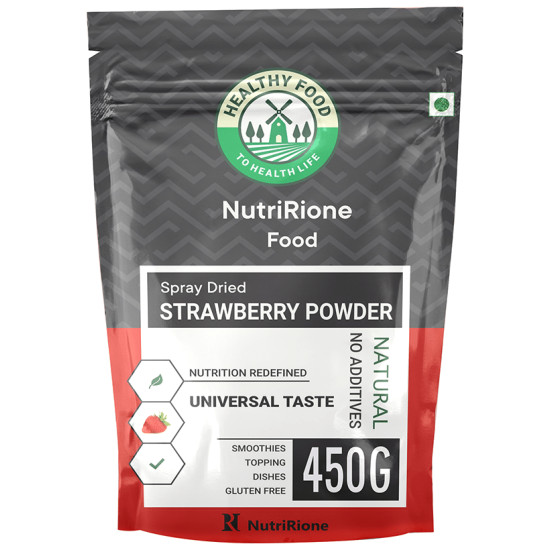 NutriRione Food Spray Dried Strawberry Powder image