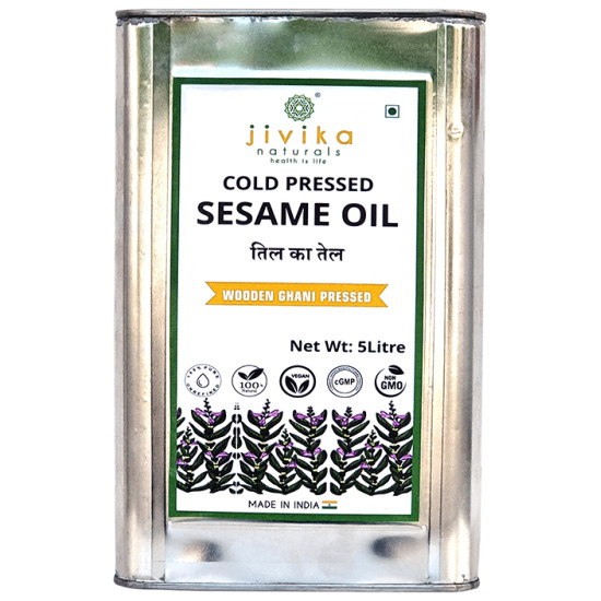 Jivika Naturals Cold Pressed Sesame Oil image