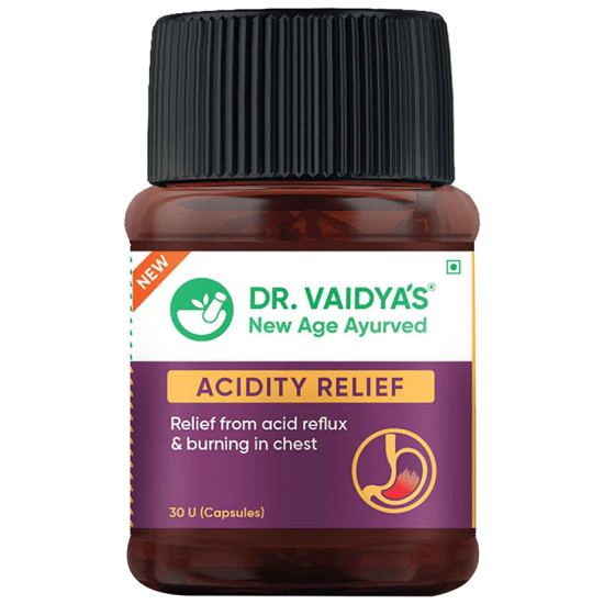 Dr. Vaidya's Acidity Relief Capsule (30 Each) image