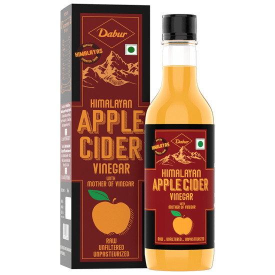 Dabur Himalayan Apple Cider Vinegar with Mother of Vinegar Raw,Unfiltered,Unpasteurized image