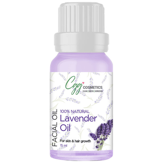 CGG Cosmetics 100% Natural Facial Oil Lavender image