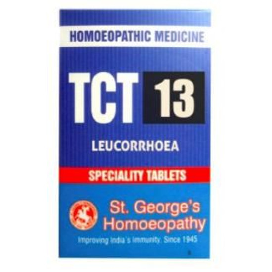 St. George’s TCT 13 Leucorrhoea Tablet image