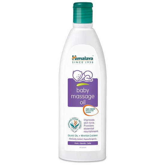 Himalaya Baby Massage Oil image