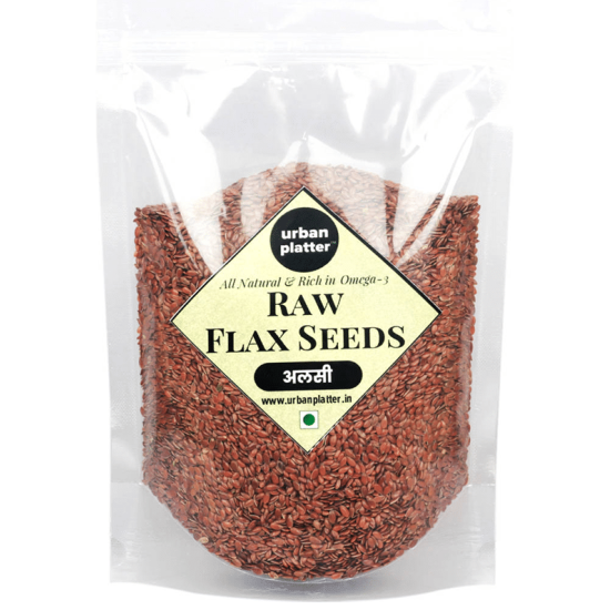 Urban Platter Raw Flax (Alsi) Seeds image