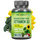 Nutrainix Orgainc & Plant-Based Vitamin D3 Vegetarian Capsule image