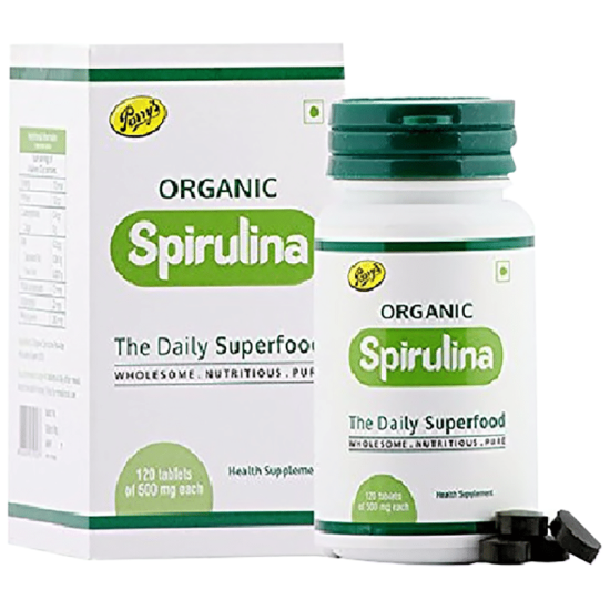 Parry's Organic Spirulina 500mg Tablet image