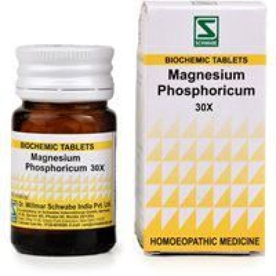 Dr Willmar Schwabe India Magnesia Phosphoricum Biochemic Tablet 30X image