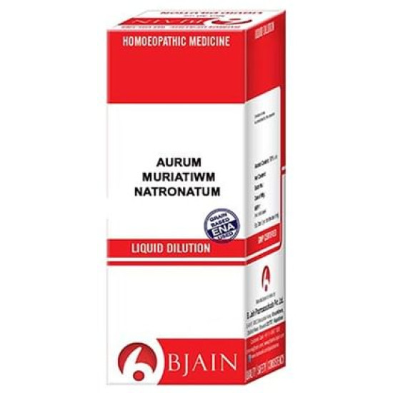 Bjain Aurum Mur Nat. Dilution 200 CH image