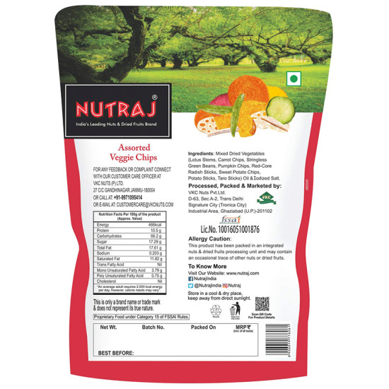 Nutraj Assorted Veggie Chips image