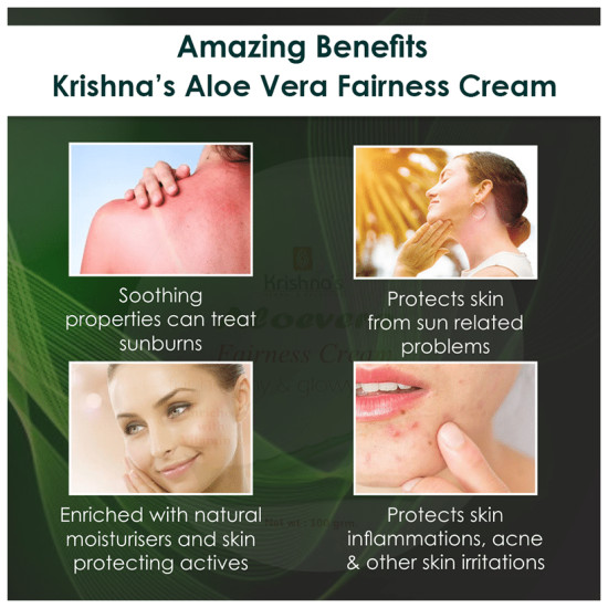 Krishna's Aloe Vera Fairness Cream image