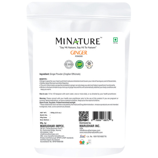 Minature Ginger Organic Powder image