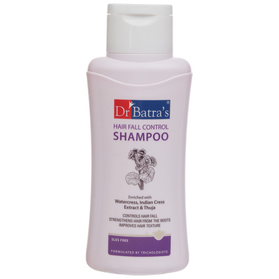 Dr Batra's Hair Fall Control Shampoo SLES Free image