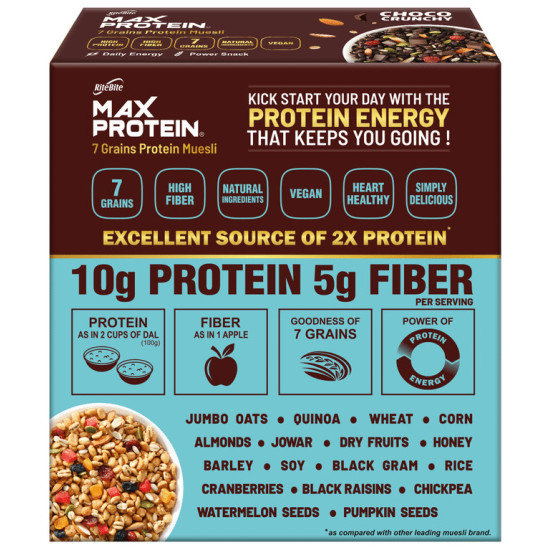 RiteBite Max Protein Muesli Munchies Fruits & Nut image