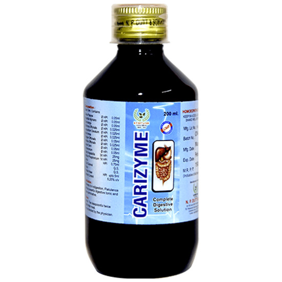 N.P. Dutt & Son Carizyme Complete Digestive Solution Syrup image