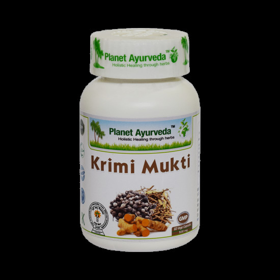 Planet Ayurveda Krimi Mukti Vege Capsule image