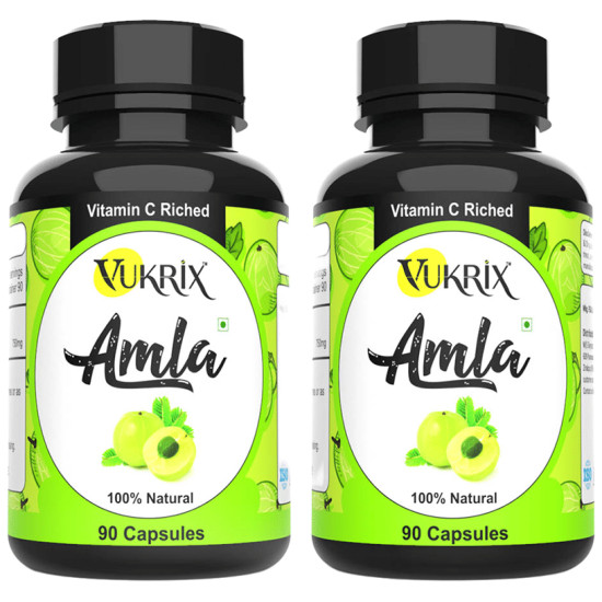 Vukrix Amla Capsule (90 Each) image