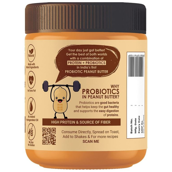 OneLife Probiotic Peanut Butter Sweetened with Jaggery image