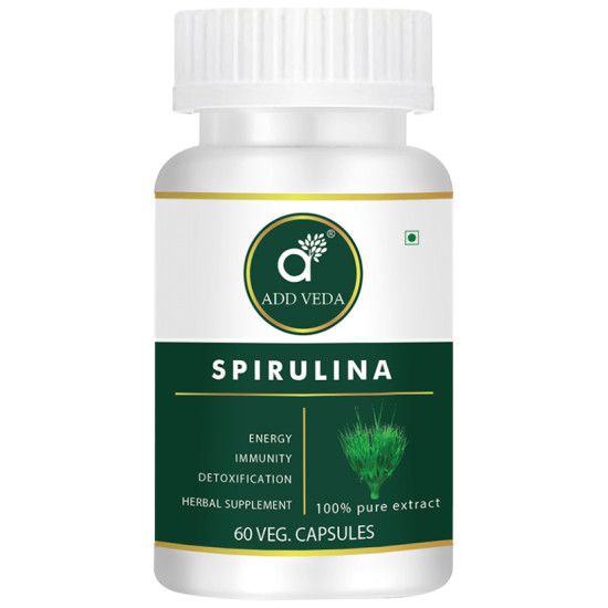 Add Veda Spirulina Veg Capsule image