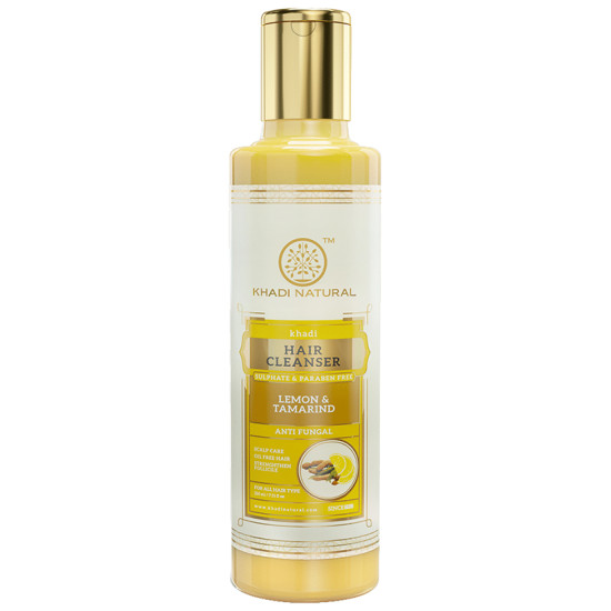 Khadi Naturals Hair Cleanser Lemon image