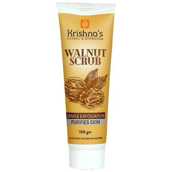 Krishna's Aloe Vera Walnut Scrub image