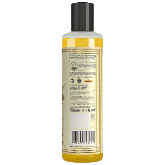 Khadi Naturals Hair Cleanser Shampoo Saffron image