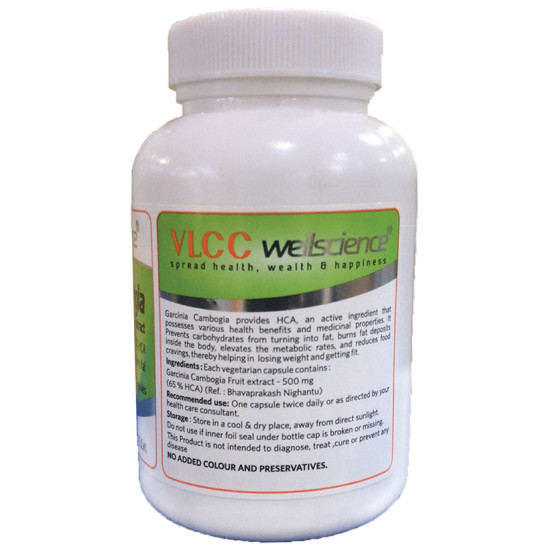 VLCC Wellscience Garcinia Cambogia Extract Vegetarian Capsule image