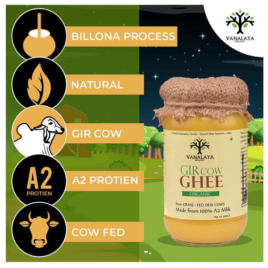 Vanalaya Organic Gir Cow Ghee image