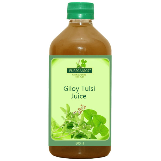 Pureganics Giloy Tulsi Juice image