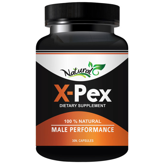 Natural X-Pex 100% Natural Male Performance Capsule image