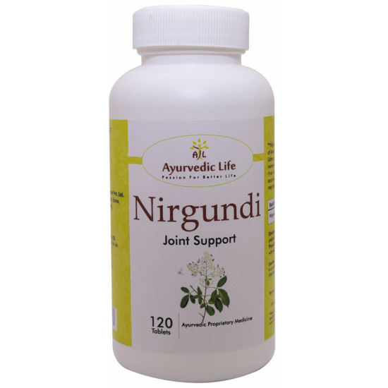 Ayurvedic Life Nirgundi Joint Support Tablet image