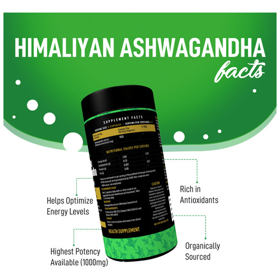 Muscle Monk Himalayan Ashwagandha Capsule image