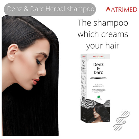 Atrimed Denz & Darc Shampoo (200ml Each) image